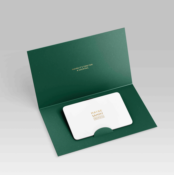 Maybe Sammy Cocktails Gift Card